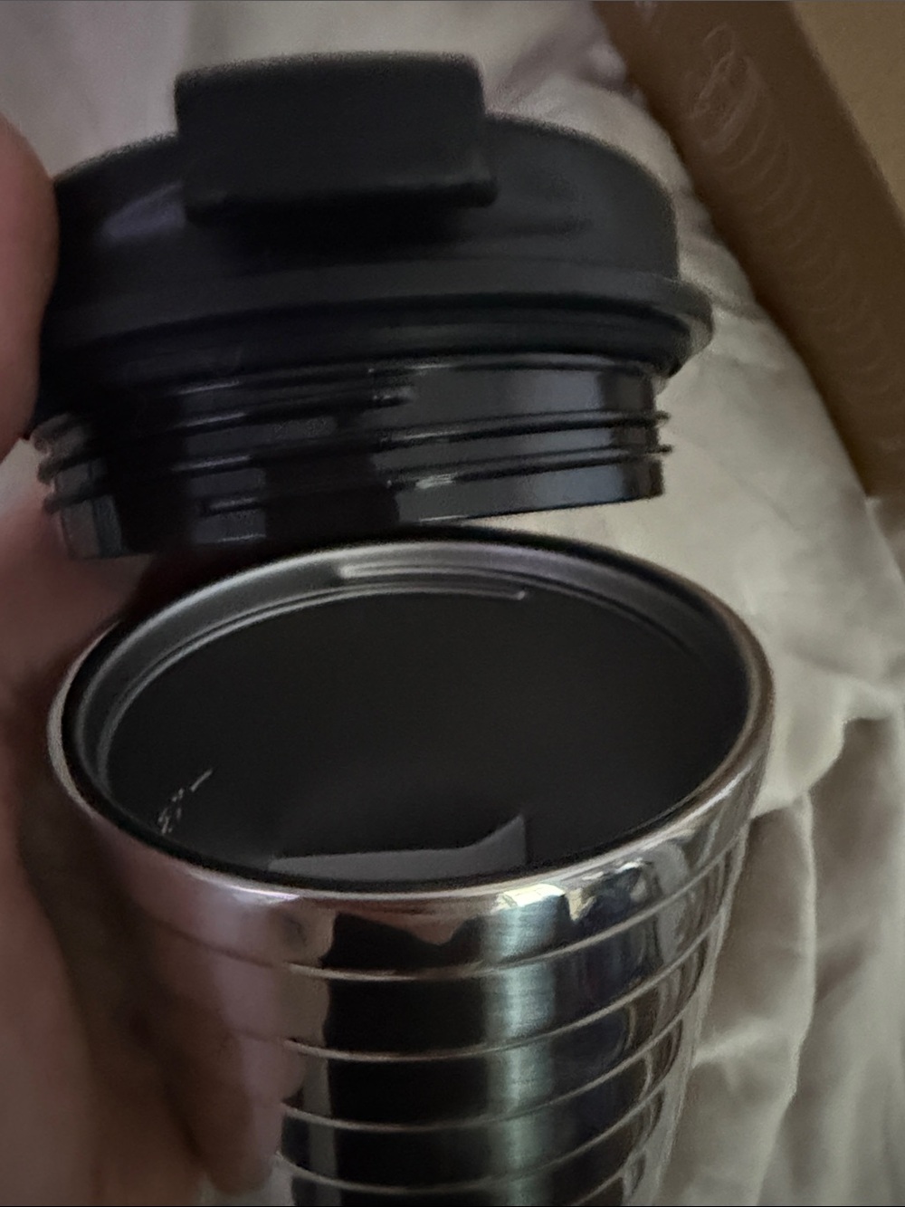 Nespresso Silver Touch Insulated Travel Mug- NWT - Picture 8 of 8